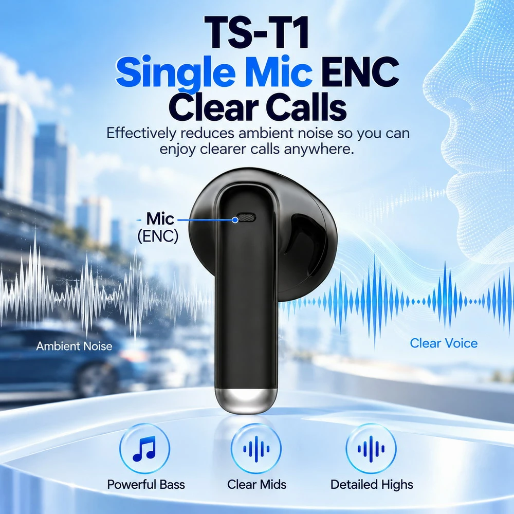 Imágenes del producto de los auriculares de TWS juego TS-T1 04