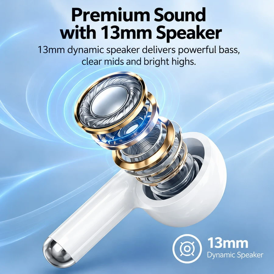Imágenes detalladas de los auriculares de TWS juego TS-T2 02